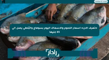 «تعرف الآن» أسعار اللحوم والأسماك اليوم بسوهاج والبُلطي يصل إلى 85 جنيها